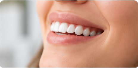 Sorriso após tratamento estético dental